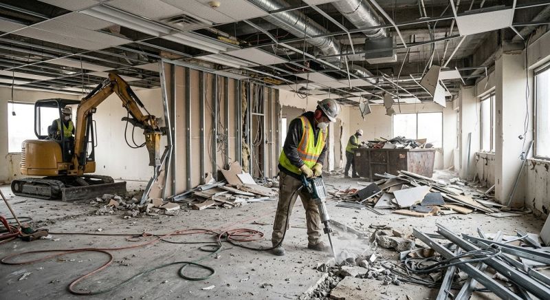 Parking Lot Removal in Katy, TX
